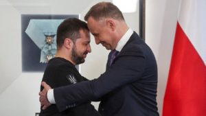 zelenski andrej duda visita oficial polonia