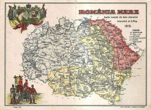 Harta Romaniei Mari